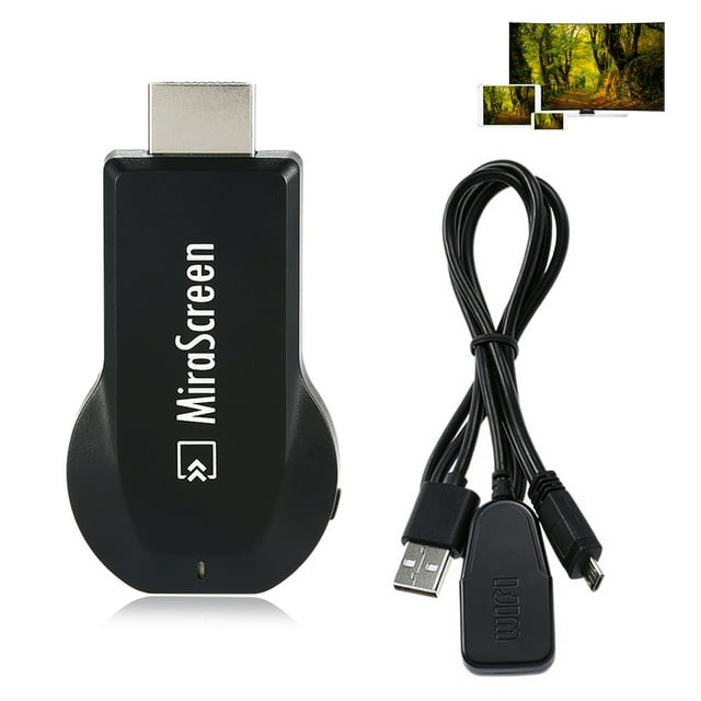 Mirascreen TV Dongle OTA TV Stick 1080p Wireless Wifi Display Receiver Miracast Airplay Android Apple TV Anycast For iOS Android