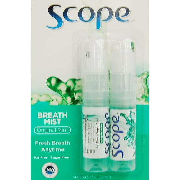 Scope Outlast Long Lasting Mint Breath Mist, 0.24 fl oz, 1 ct