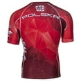 thumbnail image 2 of Extreme Hobby Men's Polska Rash Guard Short Sleeve MMA BJJ Red, 2 of 4