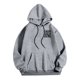 thumbnail image 3 of Sudadera con capucha para hombre, informal, a la moda, con estampado, de manga larga, con bolsillo, de poliéster, 3 of 5