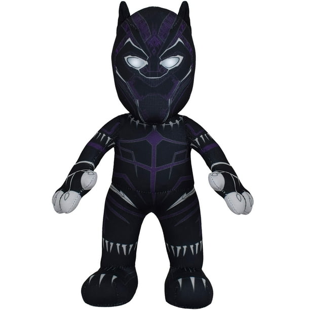 Figura de peluche Marvel Black Panther de 10"": un superhéroe para jugar y exhibir