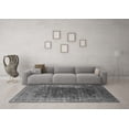thumbnail image 3 of Ahgly Company Indoor Square Oriental Gray Industrial Area Rugs, 6' Square, 3 of 4