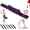 purple, variant on Fitness Resistance Band, Multi-functional Elastic Training Band, 8 Loops, Adjustable Resistance, Suitable for Full-Body Stretching, Shaping, Strength Training, and Muscle Activation