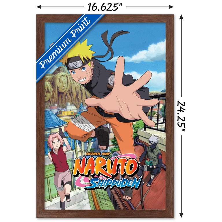 Naruto Shippuden - Jump Wall Poster, 14.725