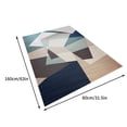 thumbnail image 3 of Alfombra Minimalista Escandinava para Sala de Estar, Diseño Geométrico Abstracto, para Dormitorio, Mesita de Noche, Mesa de Centro Rectangular Completa, 3 of 3