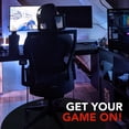 thumbnail image 3 of DESKU - Circle Gaming Chair Mat, Computer and Office Chair Mat for Hard Floors, Black, 46 Inches, 3 of 6