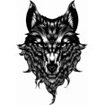 thumbnail image 3 of WWS-Tattoo Tech,2 Sheets Extra-Large Semi Permanent Tattoo,Adult Art Design Temporary Tattoos, Lasts 1-2 Weeks, Waterproof, Realistic look, No Adhesive, No reflection (Werewolf Design）, 3 of 4