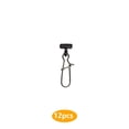 thumbnail image 5 of Paquete de 12 conectores para sedal de pesca Soidarity accesorios para agua salada color Negro 2piezas, 5 of 5