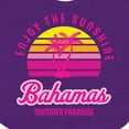 thumbnail image 4 of Inktastic Enjoy the Sunshine Bahamas Summer Paradise Boys or Girls Baby Bib, 4 of 4