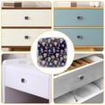 thumbnail image 5 of 4 Pieces Set Drawer Pulls Handle Square Wardrobe Cabinet Knobs with Stainless Steel Screws Furniture Kitchen Decor, 5 of 5