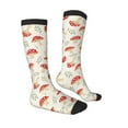 thumbnail image 3 of Balery Cartoon Flat Mushrooms Fun Novelty Socks Men'S Women'S Crew Socks Funny Crazy Novelty Socks Quirky And Cool Socks, 3 of 9