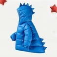 thumbnail image 6 of Chiccall Toddler Kids Cute Dinosaur Quilted Winter Coat Boys Girls Hooded Zip Padded Jacket Outerwear for Boys Girls Blue 5-6 Years, 6 of 10
