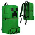 thumbnail image 1 of Mochila Minecraft Creeper para Niño con Correas Ajustables 50x21x19 cm, 1 of 6