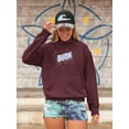 thumbnail image 2 of Buon Ferragosto Beach Objects Hoodie Women -Image by Shutterstock, Female 3X-Large, 2 of 4