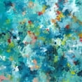thumbnail image 2 of Weiss, Jan 26x26 Gold Ornate Wood Framed with Double Matting Museum Art Print Titled - Rainforest, 2 of 4