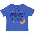 thumbnail image 3 of Inktastic I Love My Granny to the Moon and Back Boys or Girls Toddler T-Shirt, 3 of 5