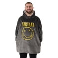 thumbnail image 1 of Nirvana Mens Logo Blanket Hoodie, 1 of 3