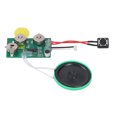 thumbnail image 1 of Voice Recording Module Chip, Light Sensor Greeting Card Module 4 Min Playback Programmable PCB  for Music Boxes, 1 of 7