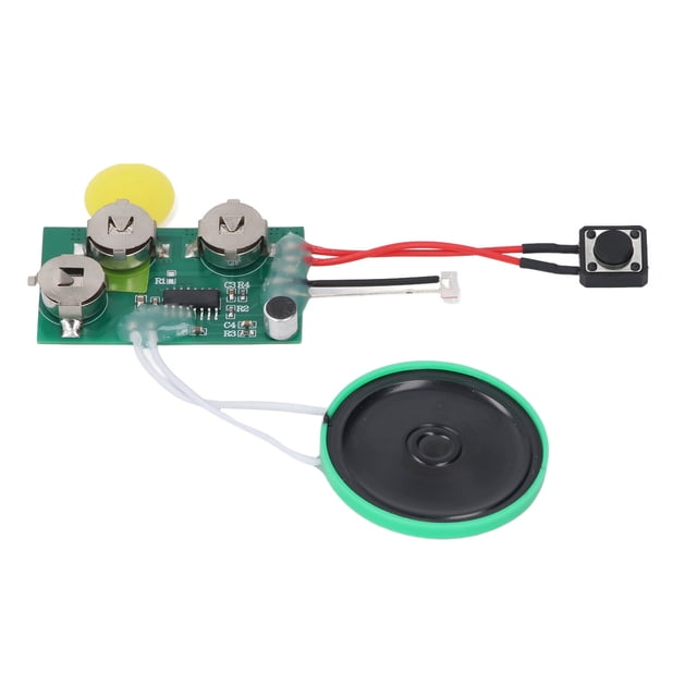 Voice Recording Module Chip, Light Sensor Greeting Card Module 4 Min Playback Programmable PCB for Music Boxes