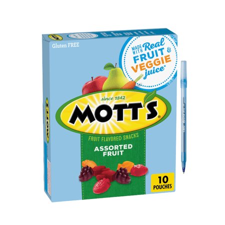 Gluten-Free Assorted Fruit Flavored Snacks 10 ct