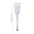 thumbnail image 2 of FOMIYES White Silicone Cooking Spatula Tong with Clamp Design for Flipping Pancakes 1Pcs, 2 of 8