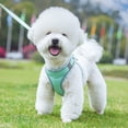 thumbnail image 4 of Fairnull Dog Puppy Harness Chest Strap for Puppy Dog Reflective Breathable Buckle Adjustment Pet Harness, 4 of 8