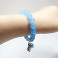 thumbnail image 4 of Pulsera con amuleto de prosperidad y buena suerte con cuentas de piedra natural, 4 of 7