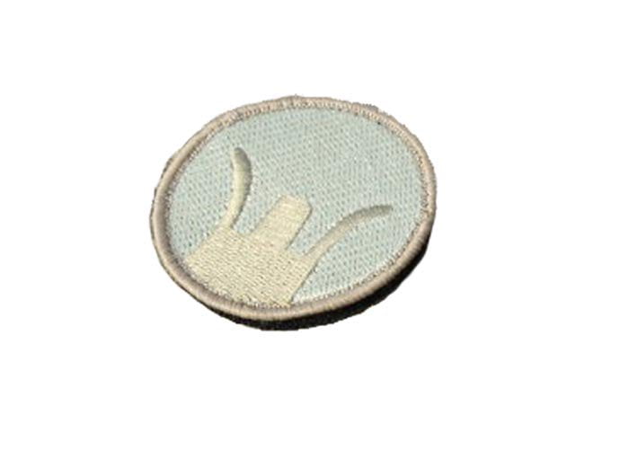 TMC Military Hook and Loop Front Patch( Tan )