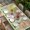 Green Brown, variant on Easter Table Cloths for 3 Foot Rectangle Tables, Spring Gnomes Flowers Rabbit Butterfly Green Plaid Patio Waterproof Elastic Fitted Tablecloths, Washable Rectangular Table Cover for Camping