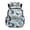 Blue Green Fish Camouflage, variant on Ice Cream Capybara Kids Backpack for Girls Boys, Sweet Kawaii Animal Print School Bag Lightweight/Breathable/Durable/Waterproof Multi-Pocket Book Bag for Kids 6-12 Back to School