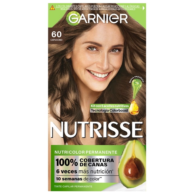 Tinte para cabello Garnier Nutrisse 60 capuccino