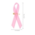thumbnail image 3 of Shisuyan 200Pcs Fundraising Ribbons with Pin Breast Cancer Ribbons Breast Cancer Awareness Accessories, 3 of 8