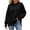 solid-color, variant on ClodeEU Women's Crewneck Long Sleeve Sweatshirt with Thumbhole Cuffs ,Casual Loose Fit Pullover Top ,Women's Plus L