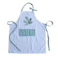 thumbnail image 1 of Delantal a prueba de aceite de agua con impresión única, delantal nórdico para mujer, delantal ajustable para cocina, para hornear, con bolsillo tholdsy JJ22342-02, 1 of 6