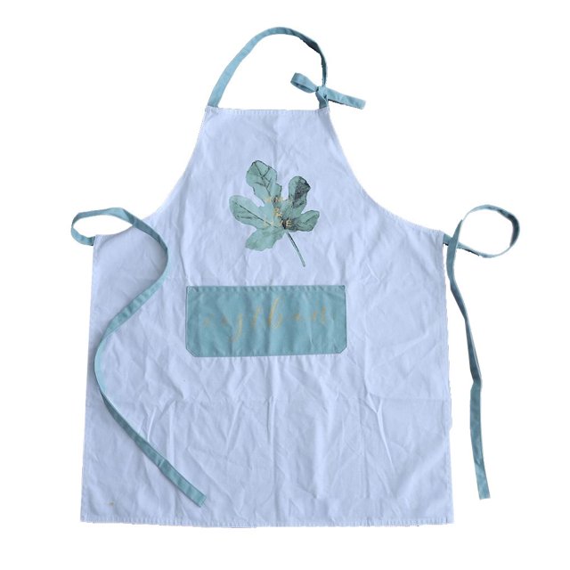 Delantal a prueba de aceite de agua con impresión única, delantal nórdico para mujer, delantal ajustable para cocina, para hornear, con bolsillo tholdsy JJ22342-02