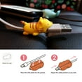 thumbnail image 3 of 1 Pc Cute Cable Protector USB Data Line Protection Case Doll Animal Bite Accessory Wire Organizer Cord Winder Compatible with iPhone iPad Android Phones Tablets Charging Cable, 3 of 6
