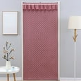thumbnail image 2 of HomeDM Thermal Insulated Door Curtain, Thicken Cotton Curtain Entrance Cover Patio Door Insulation Cover Keep Warm Winter, Pink, 31.5"x78.7", 2 of 8