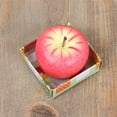 thumbnail image 4 of Red Apple Shaped Fragrant Candle Creative Romantic Wedding Birthday Xmas Party Home Decorations Artificial Apple Wax Candle, 4 of 5