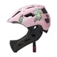 thumbnail image 4 of Casco de bicicleta para niños Casco de bicicleta con luz trasera Equipo de ciclismo Cómodo Cara completa Rosa, 4 of 9