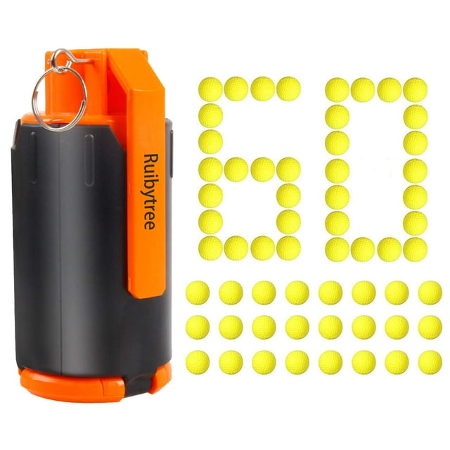Bomba táctica de plástico Ruibytree para el juego de batalla Nerf CS