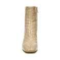 thumbnail image 6 of Sam Edelman Fawn Women's Boots Chai Latte Croc Patent Size 6 M, 6 of 6