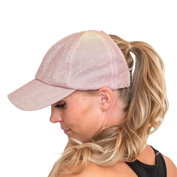 CC Metallic Stretchy Pony Cap