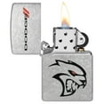 thumbnail image 3 of Zippo Lighter: Dodge Hellcat Logo - Street Chrome 48760, 3 of 6
