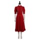 thumbnail image 4 of Disfraz de fantasía de Pearl para mujer adulta, vestido rojo, ropa de fantasía para mujer, ropa de fiesta de carnaval y Halloween, 4 of 5