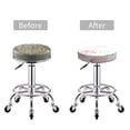 thumbnail image 3 of Uemuo Cute Pigs Pattern Round Bar Stool Seat Covers Washable Stool Cushion Slipcover Elastic Bar Chair Covers-, 3 of 7