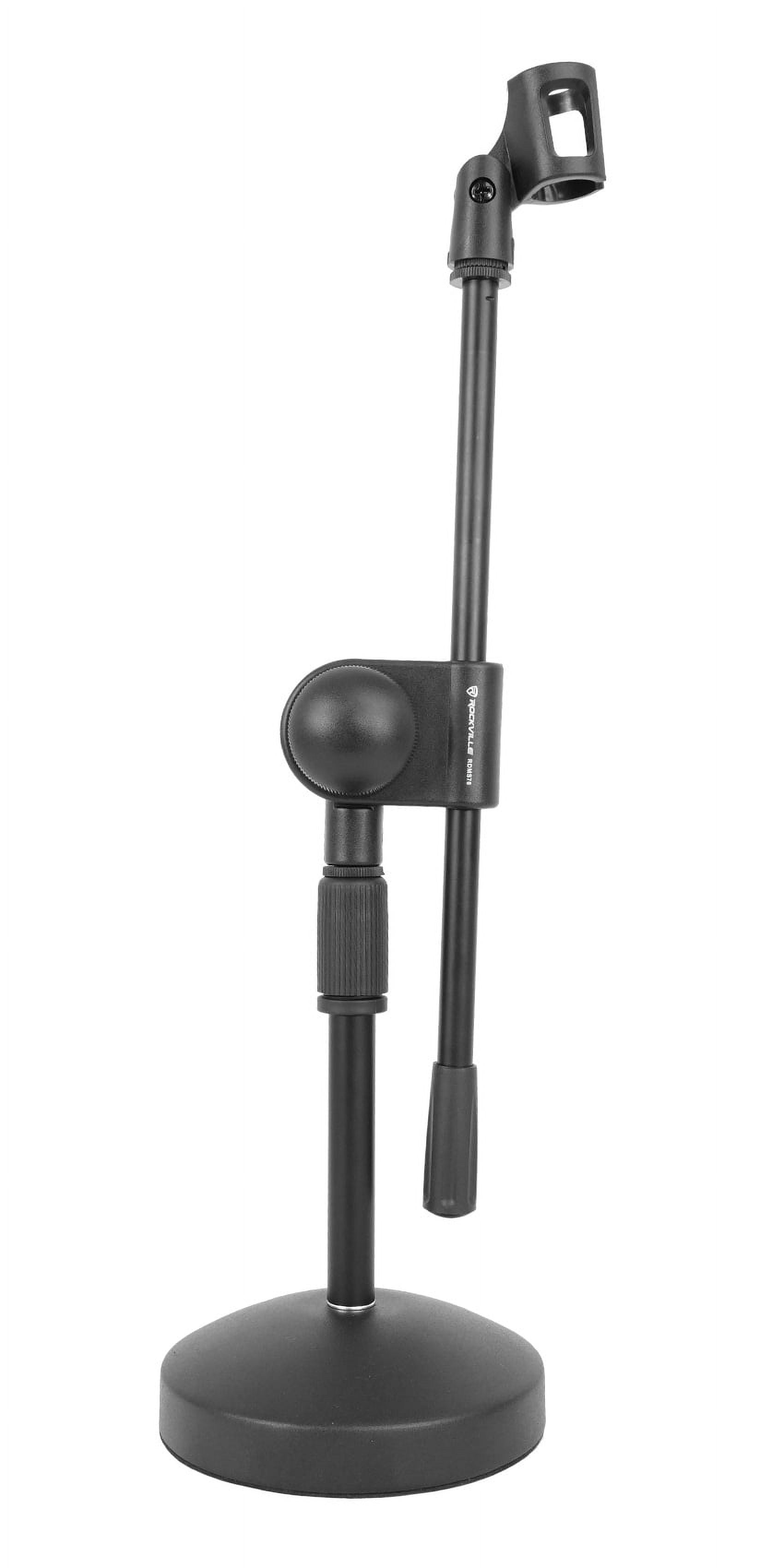 Rockville RCM PRO Studio/Recording Podcast Condenser Microphone +Desk Stand/Boom