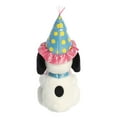 thumbnail image 4 of Aurora - Medium White Peanuts - 16" Birthday Snoopy - Adorable Stuffed Animal, 4 of 4