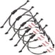 thumbnail image 4 of 5 piezas de adorno creativo para pulsera con balón deportivo, pulsera de cera con hilo, adorno para muñeca, 4 of 5