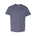 thumbnail image 1 of ¿Algodón Pesado Juvenil Gildan? 5.3 onzas Camiseta M Heather Navy Gildan 5000B, 1 of 1
