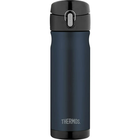 Thermos Jmw500Mb4 Stainless Steel Vacuum Insulated Direct Drink Backpack Bottle, 16 oz, Midnight (Best Insulated Drink Container)